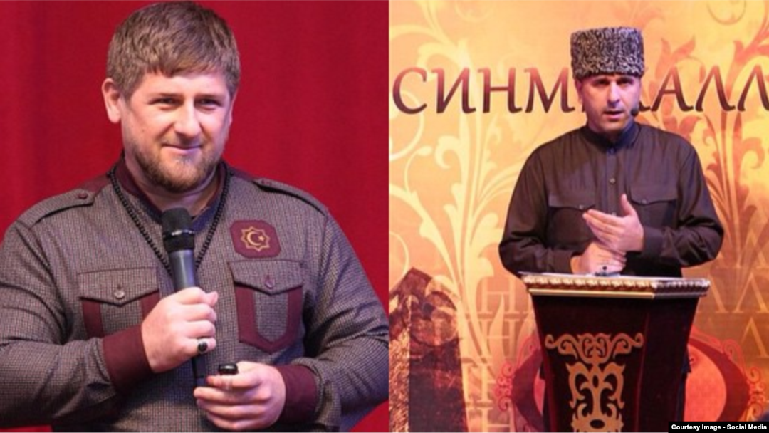 Нохчийчоьнан куьйгалхо Кадыров Рамзан а, "Синмехаллаш" проект дIахьон Шамсуддинов Эзар-Iела. 