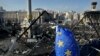 Antigovernment protesters gather on Independence square in central Kyiv on February 21. Will the new agreement convince them to clear the square?