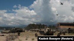 Учения российских военных в Абхазии (архивное фото)