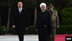 İlham Əliyev və Hassan Rohani