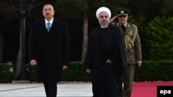 İlham Əliyev və Hassan Rouhani