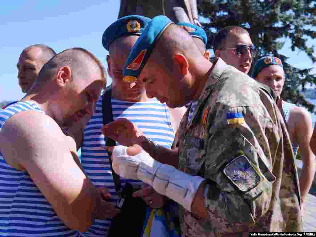 Серед дніпропетровських десантників &ndash; поранені бійці АТО