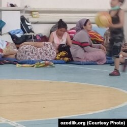 Эвакуированные жители сел в окрестностях Сардобинского водохранилища