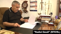 Акбаршо Искандаров. Фото из архива Радио Озоди. 2015 год