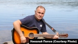 Николай Попов, коренной кежмарь. Ангара, 2012 г.