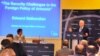 Էդվարդ Նալբանդյանի ելույթը Ռազմավարական ուսումնասիրությունների միջազգային ինստիտուտում, Լոնդոն, 13-ը հուլիսի, 2011թ., լուսանկարը` Հայաստանի արտգործնախարարության
