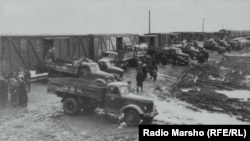 Во время депортации чеченцев и ингушей, февраль 1944 года