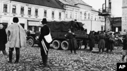 Хуст, столиця тогочасної Закарпатської України, 27 січня 1939 року