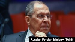 Russian Foreign Minister Sergei Lavrov 