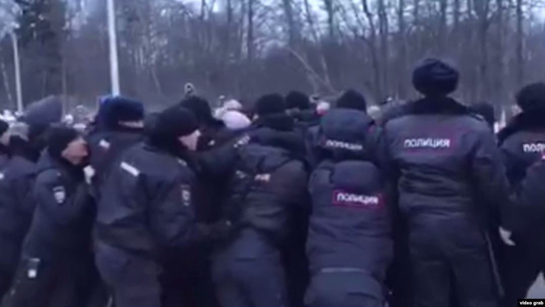 Протест в Волоколамске