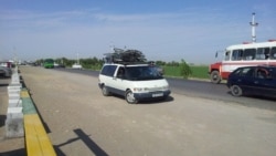 Polisiýa Aşgabat-Mary ýoluna 'bukudan' gözegçilik edýär