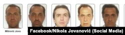 Fotografije dijela osumnjičenih za napad na gradonačelnika Budve Nikolu Jovanovića, Crna Gora, 21. jula 2025.