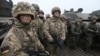 British soldiers take part in a joint military exercise with Polish troops in 2014 in response to Russia's aggressions.
