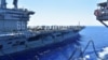 Luftanija e Marinës amerikane "USS Nimitz" në Detin e Kinës Jugore. Korrik, 2020.