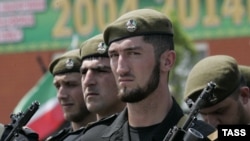 Сотрудники полка полиции особого назначения имени Ахмата Кадырова, Грозный