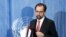 UN Human Rights High Commissioner Zeid bin Ra'ad Al-Hussein arrives for a media briefing in Geneva, in this file photo taken February 1, 2016. 