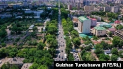 Намое аз шаҳри Бишкек, пойтахти Қирғизистон.
