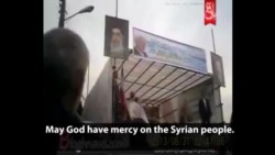 Video Appears To Show Rafsanjani Comment On Syrian Chemical Attack