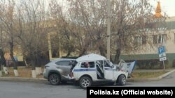Дорожная аварии в Акмолинской области