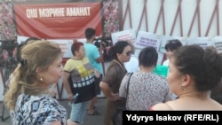 Акциядан бир көрүнүш.