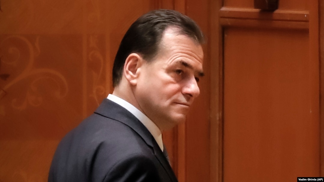 Ludovic Orban, după votul în urma căruia a fost demis Guvernul său