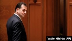 Premierul în exerciţiu Ludovic Orban 