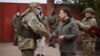 Ukrainian President Visits Eastern Front As Tensions With Russia Rise