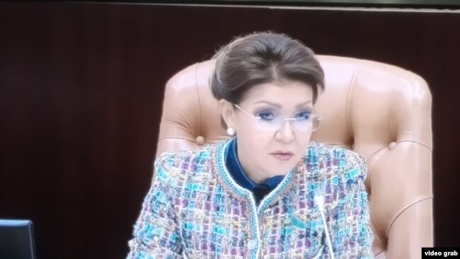 Darıǵa Nazarbaeva senat otyrysynda. Nur-Sultan, 23 qańtar 2020 jyl.