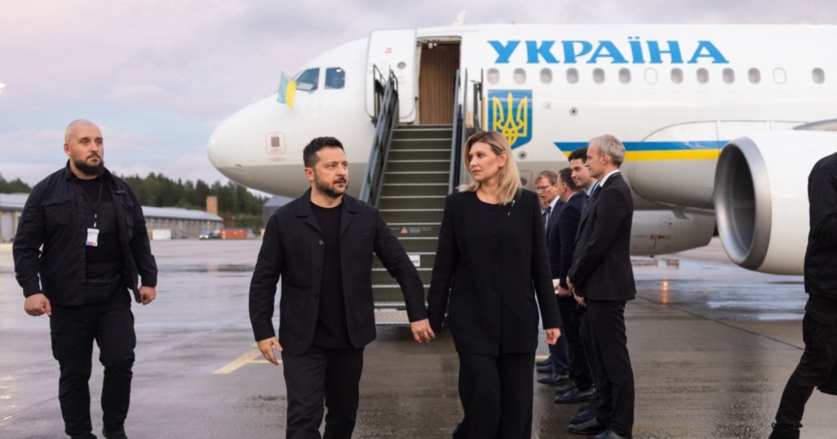 ზელენსკის თვითმფრინავს, რომელიც მოლდოვიდან ოსლოში მიფრინავდა, "კინაღამ დრონი მოხვდა"