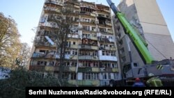 Последствия удара по Киеву в ночь на 20 августа