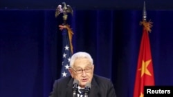 Former U.S. Secretary of State Henry Kissinger provided advice to President-elect Donald Trump on China, Russia, and Iran matters.