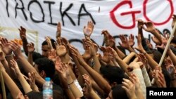 Протестите во Кипар против мерките за спас