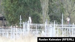 Кладбище в Ала-Буке, где похоронена баптистка.