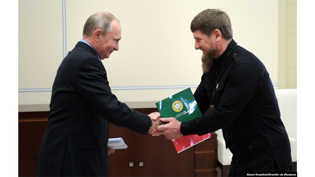 Ru pov: In a telegram post, Ramzan Kadyrov proudly exclaimed that