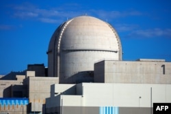 The Barakah nuclear power plant (file photo)