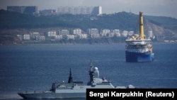Ruska pomorska luka Vladivostok gdje će se održati rusko-kineski manevri 