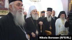 Владиците на СПЦ на богослужба