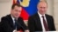 Президент России Владимир Путин и премьер-министр Дмитрий Медведев