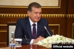 Uzbek President Shavkat Mirziyoev (file photo)