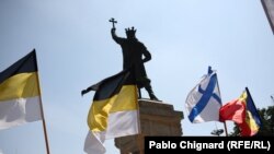 Un marş împotriva înregistrării cultului muslman, mai 2011