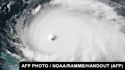 Satelitski snimak uragana Dorijan