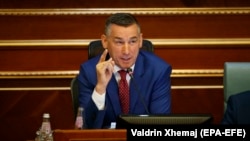 Former Kosovo Parliament Speaker Kadri Veseli (file photo)