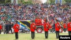 Церемония прощания с президентом Танзании Джоном Магуфули.