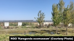 Недавно запущенная солнечная электростанция в Мактааральском районе Туркестанской области