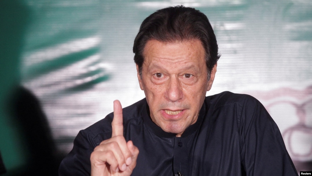 Former Pakistani Prime Minister Imran Khan (file photo)