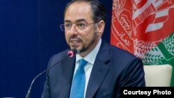 د افغانستان د بهرنیو چارو وزیر صلاح الدین رباني