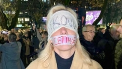 Protesters In Montenegro Demand Resignations Over Mass Shooting