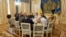 Ukrainian President Volodymyr Zelensky meets with the leadership of the Verkhovna Rada and parliamentary factions on May 21