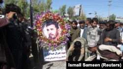 General Abdul Raziq was buried in Kandahar on October 19.