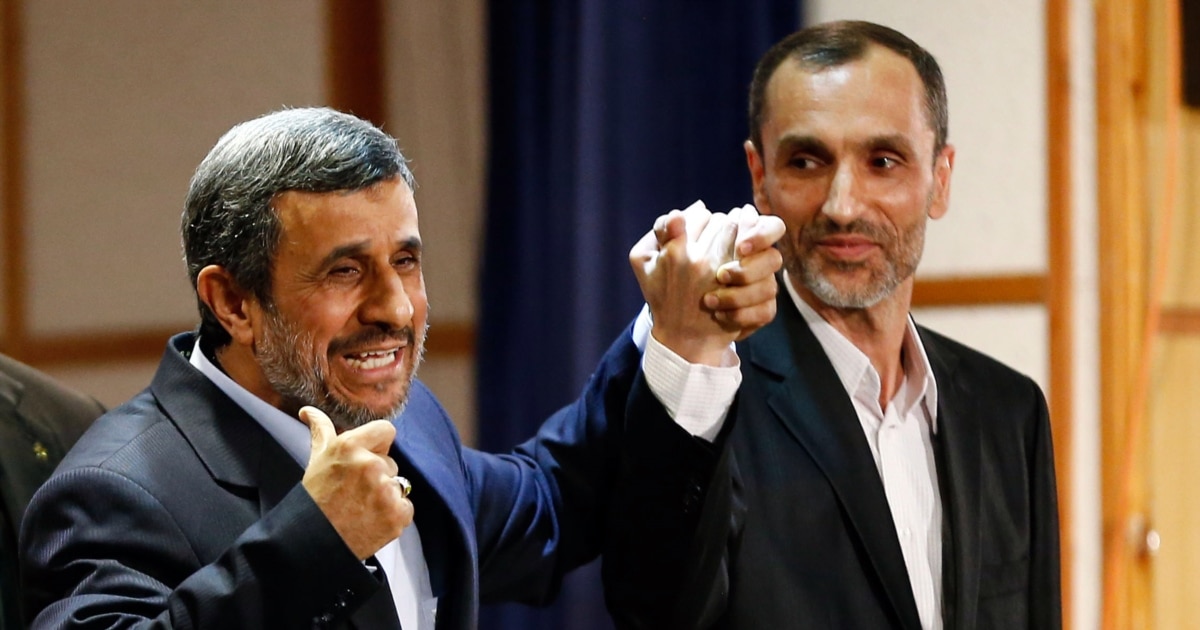 Ahmad Rida Iran Iran's Ahmadinejad Applies To Run For President Again